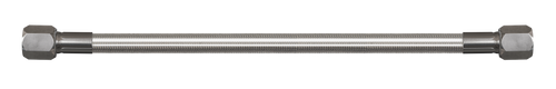 Goodridge 10in Universal Oil Line Assembly w/Clear Fittings