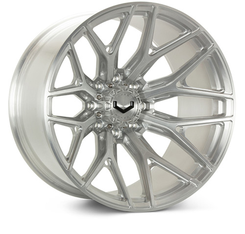 Vossen VFX-03 22x10 - 8x165.1 - ET18 - Super Deep - 125.1 - Brushed Gloss Clear Wheel