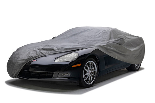 Covercraft 15-24 Ford Mustang Coupe Custom 5-Layer Indoor Car Cover - Gray