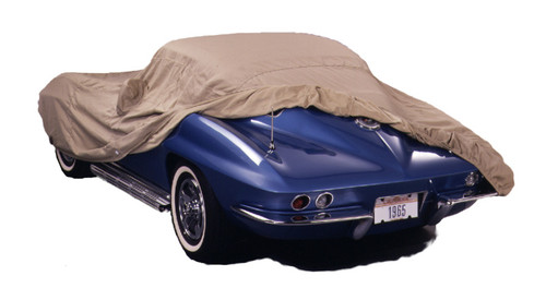 Covercraft 20-24 Chevrolet Corvette Coupe/Conv. Custom Tan Flannel Car Cover - Tan