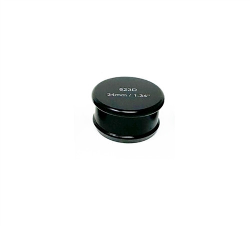 Torque Solution Billet Aluminum Hose Blanking Plug (Size - 34mm / 1.34in)