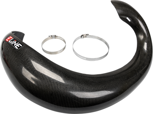 Carbon Fiber Pipe Guards Gas/hus/ktm