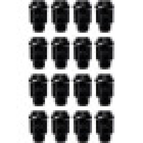 ITP Lug Nuts (Box of 16) - 12x1.5 60 Deg Taper - Black