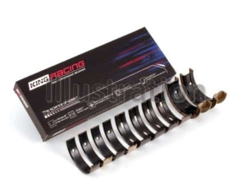 King Engine Bearings Ford V8 351ci 5.8L / 400ci 6.6L 16V (Size .001) Main Bearing Set