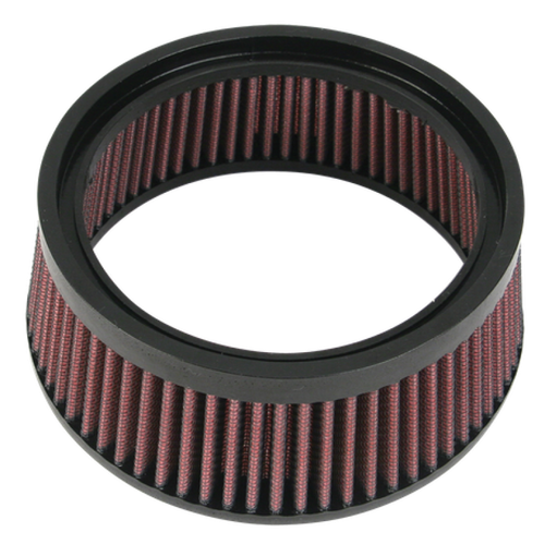 S&S Cycle 1in Taller Pleated Stealth Air Filter Only