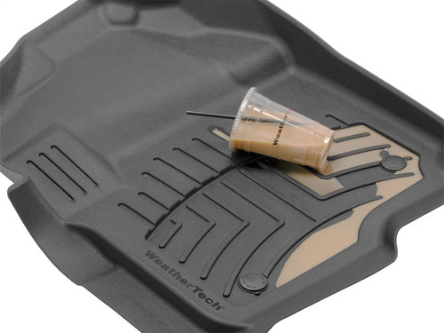 WeatherTech 2020+ Jeep Gladiator Front and Rear FloorLiner HP - Tan