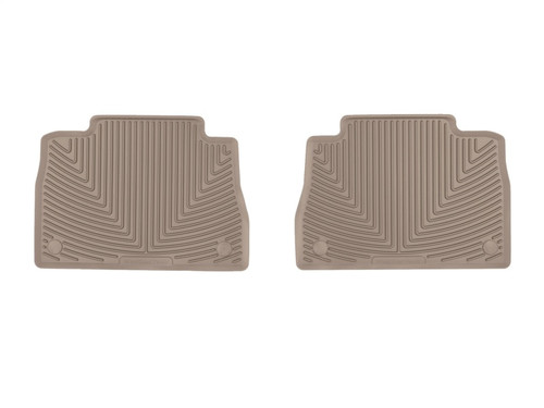 WeatherTech 21-24 Mercedes-Benz AMG GLE 53 / 21-23 GLE 63S Coupe All-Weather Rear Floor Mats - Tan
