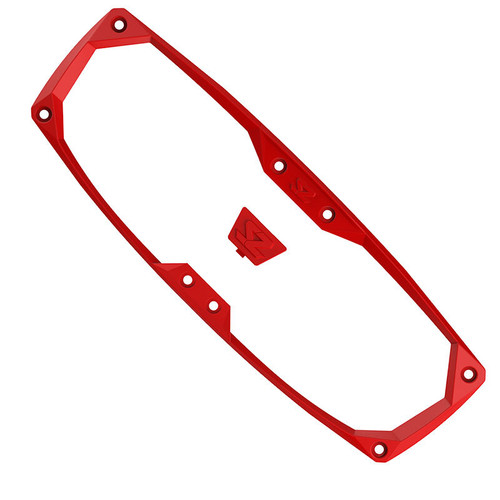 Seizmik Halo R Series - Bezel/Cap Kit - Red