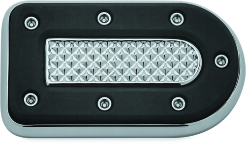 Kuryakyn Heavy Industry Brake Pedal Pad FX Models Chrome