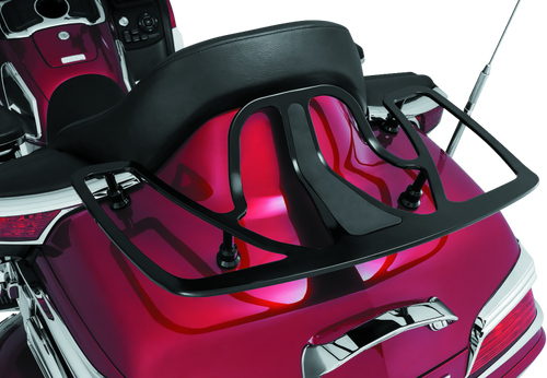 Kuryakyn Luggage Rack 01-17 Honda GL1800 Except F6B Models - Gloss Black
