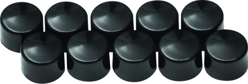 Kuryakyn Kool Kaps Gloss Black 1/4inch Allen Head