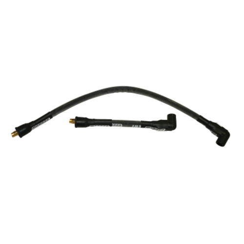 Moroso Harley-Davidson 80-84 FL / 84-99 FLST / 91-98 FXD Sleeved Ultra 40 Wire Set - Black