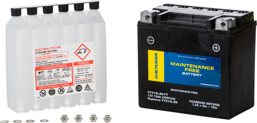 Battery Ctx14l-bs-ft Maintenance Free