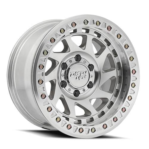 Dirty Life 9313 Enigma Race 17x9 / 8x165.1 BP / -12mm Offset / 130.8mm Hub Machined Wheel