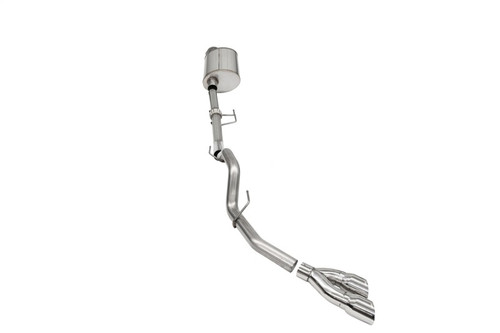 Corsa 2021-2025 Ford F-150 Regular Cab/ 8in Bed 3.5L V6 Sport Cat-Back Single Side Exit-Polished
