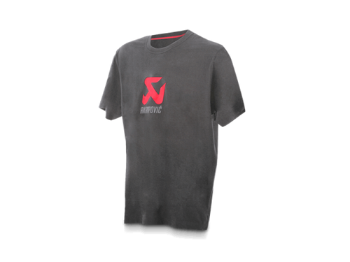 Akrapovic Mens Logo Grey T-Shirt - 3XL
