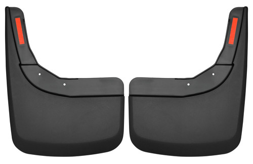 Husky Liners 19-23 Chevrolet Silverado 1500 (Excl. ZR2/TBoss) Rear Mud Guards - Black