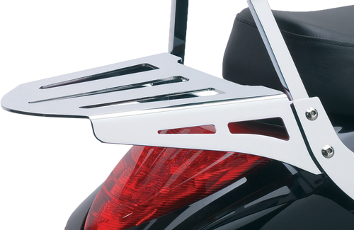 Sissy Bar Luggage Rack Formed Chrome