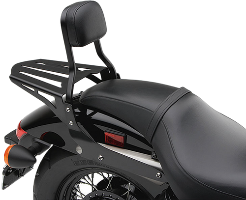 Sissy Bar Luggage Rack Formed Black