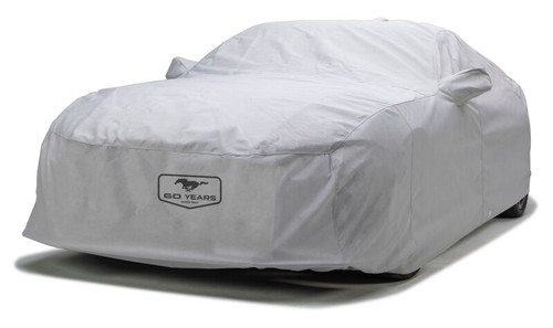 Covercraft 71-73 Mustang Custom 5-Layer Softback All Climate Car Cover with Mustang 60th Anni logo