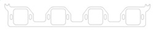Cometic Chrysler Gen-2 Hemi .060in Fiber Intake Manifold Gasket Set-1.856in x 2.009in Rectangle Port