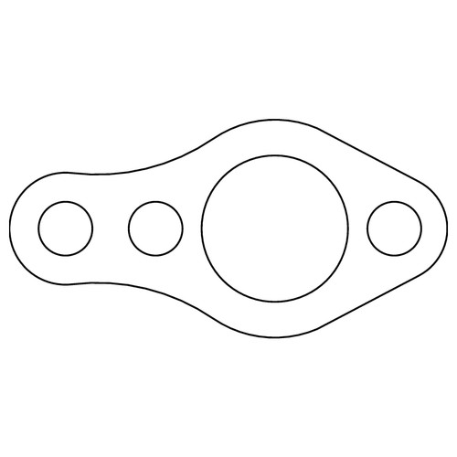 Cometic Chevrolet Gen-1 Small Block V8 .031in Fiber Water Pump Mounting Gasket