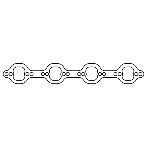 Cometic Ford 302 V8 Exhaust Mani Gasket .060in HTS 1.422in X 1.625in Port Dual Pattern 20 Pack