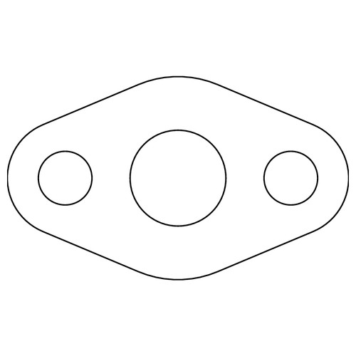 Cometic Ford 59A Flathead V8 .031in Fiber Oil Pump Screen Cover - 1945-1948