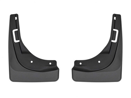 WeatherTech 20-24 Tesla Model Y No Drill Front MudFlaps - Black