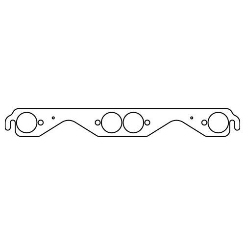 Cometic Chevy Gen-1 Small Block V8 .043in Copper Exhaust Manifold Gasket Set - 1.625in Round Ports