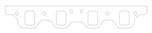 Cometic Ford 500 JC50 Pro Stock V8 .030in MLS Exhaust Manifold Gasket Set - 2.200in Round Port