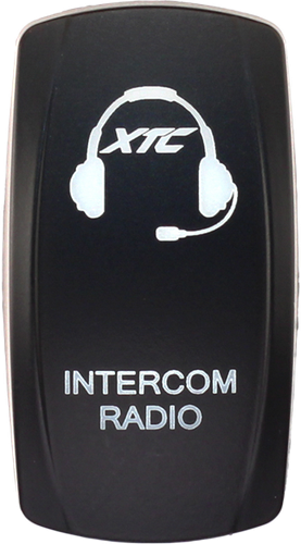 Dash Switch Rocker Face Intercom Radio