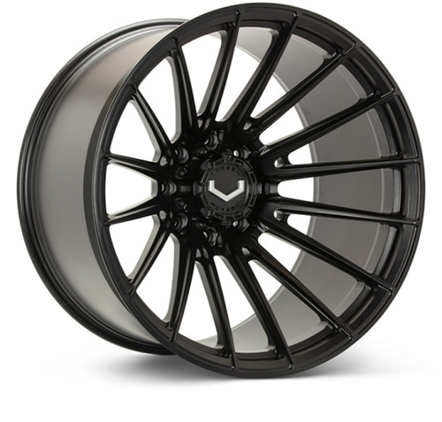 Vossen VFX-01 20x9.5 - 5x127 - ET15 - Deep - 71.5 - Satin Black Wheel