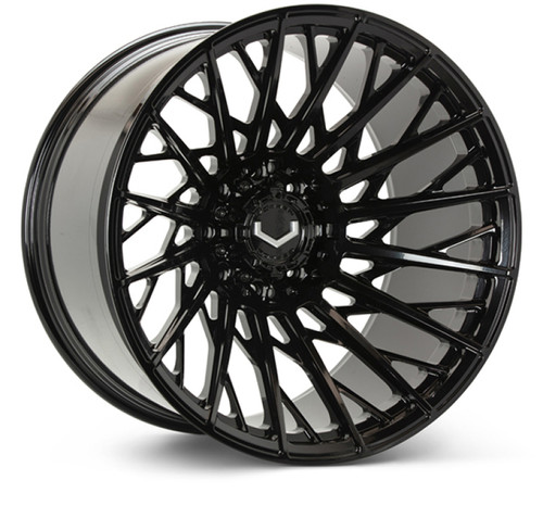 Vossen VFX-02T 24x12 - 8x165.1 - ET44 - Ultra Deep - 125.1 - Gloss Black Wheel