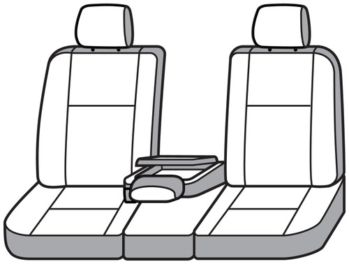 Covercraft 07-13 Toyota Tundra Waterproof Polyester SeatSaver Custom Front Row Seat Covers - Grey