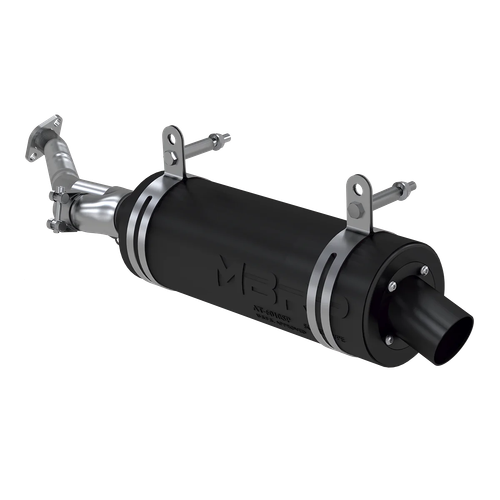 Single Slip-on System W/ 4.25" Sport Muffler Blk