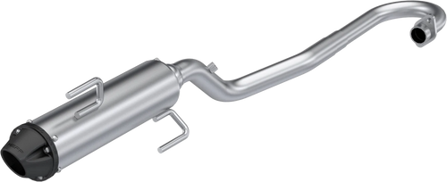 Single Slip-on System W/ 4" Performance Muffler Blk Tip