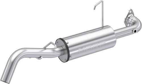Single Slip-on System W/ 5" Performance Muffler Chrome