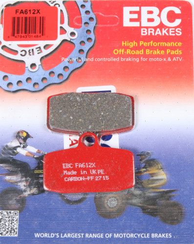 Brake Pads Fa612x Carbon X Series