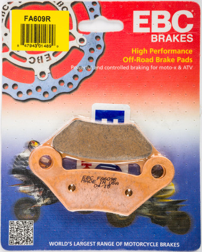 Brake Pads Fa609r Sintered R Series