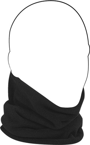 Neck Warmer Microfleece Black