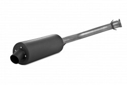 Single Slip-on System W/ 4.25" Sport Muffler Blk