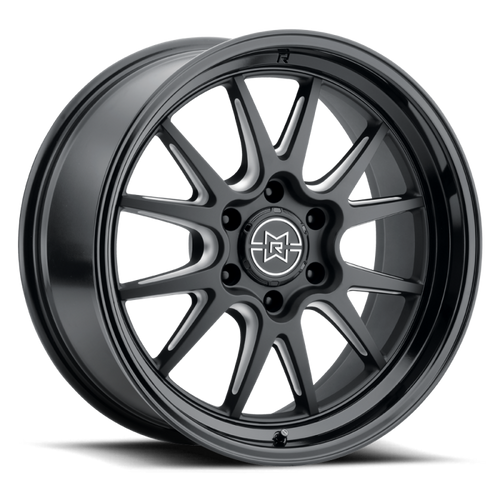 Method Raised MR802 20x9 / 6x135 BP / -12mm Offset / 87mm Bore - Double Black Milled Wheel