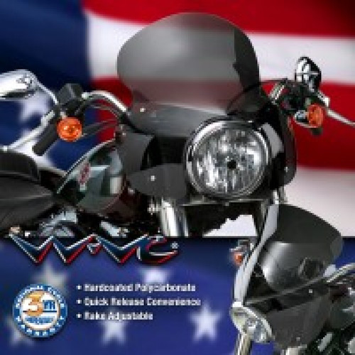 National Cycle 86-17 Harley-Davidson FLS Softail Wave Windshield-Dark Tint