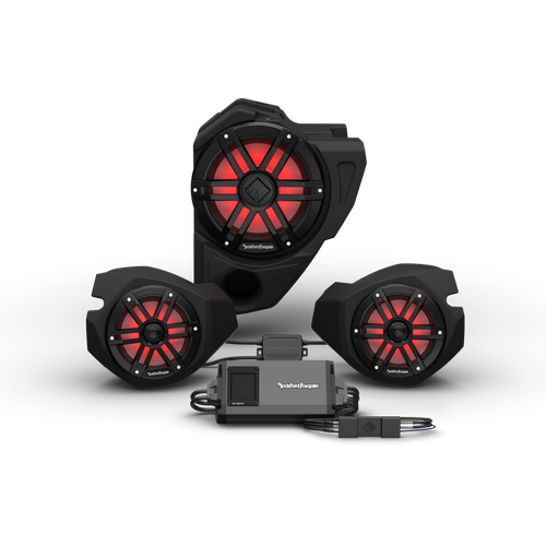 Rockford Fosgate 14+ RZR Stage-3 Audio System For Ride Command (Gen-3)