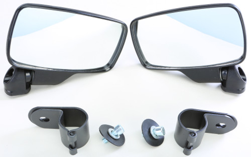 Folding Side Mirror Pair 1.5" Roll Cage