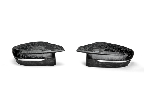 Akrapovic BMW M2 Coupe (G87) Chopped Carbon Fiber Mirror Cap Set - Matte
