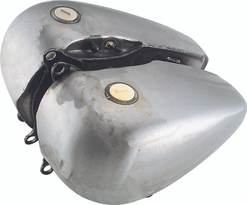 Bikers Choice 84-99 Softail 6 Gallon Flatside Tank Pr