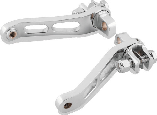 Bikers Choice Adjustable Forward Control Heel Rest Kit 89-Up FXST 93-02 FXDWG Replaces H-D 50227-01