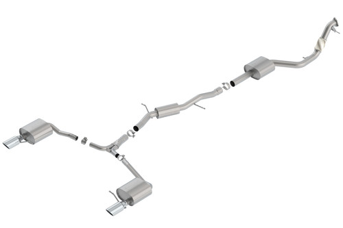 Borla 17-19 A4 Quattro Avant/Allroad 2.0L i4 AT/MT Awd 4DR S-Type Catback